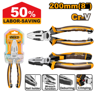 High leverage combination pliers HHCP28208